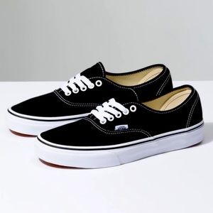 Black Vans - Never worn!